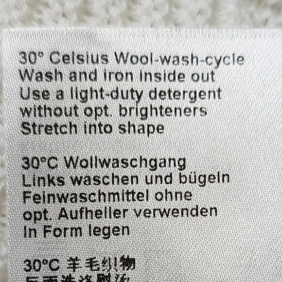 Marc Cain Women's White/Tan Knitted Sweater Cardigan Size 10 - Picture 5 of 6